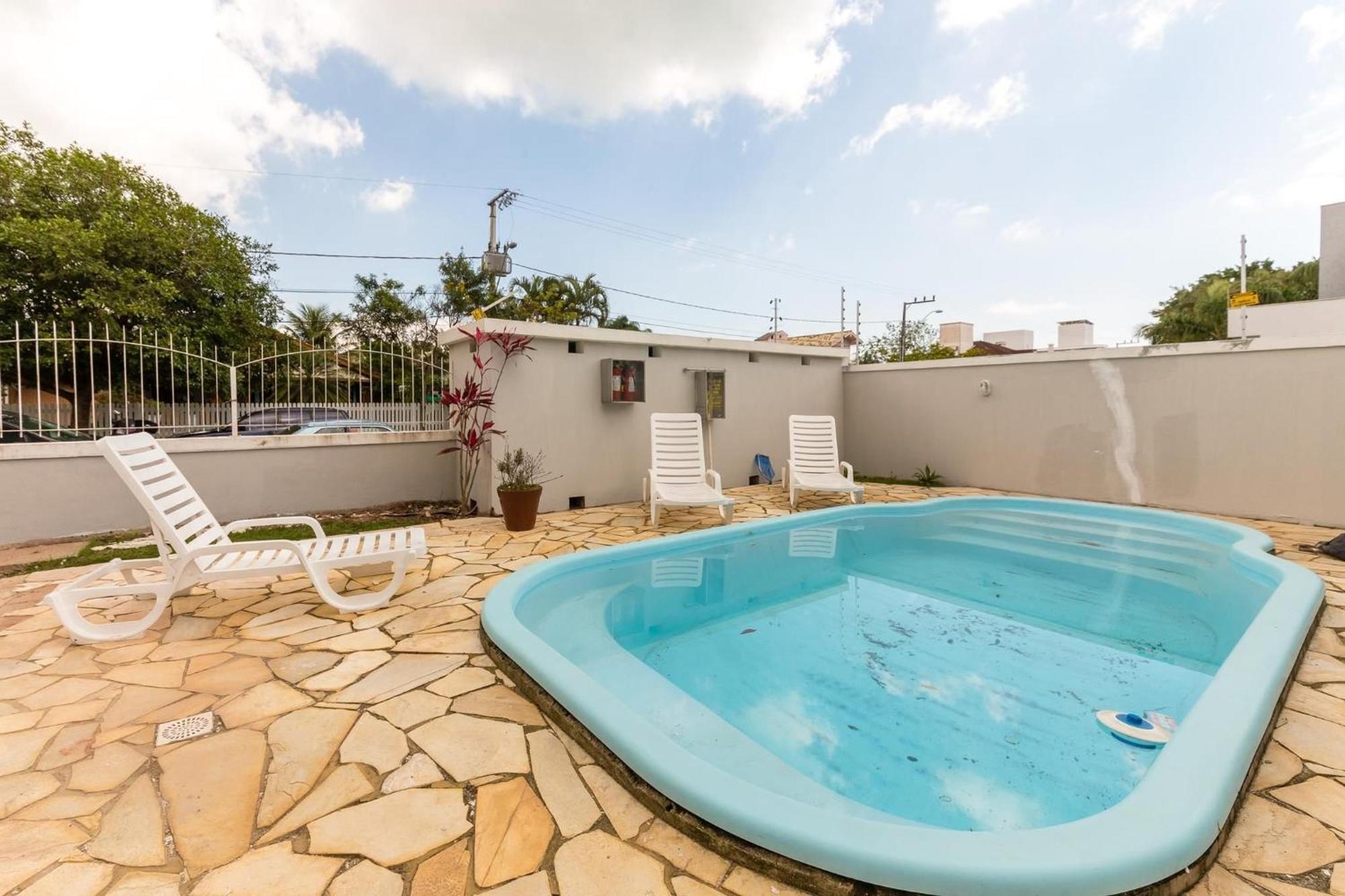 Апартаменты Belo Apto C/ Piscina Em Jurere 800M Do Mar Chr101 Флорианополис Экстерьер фото